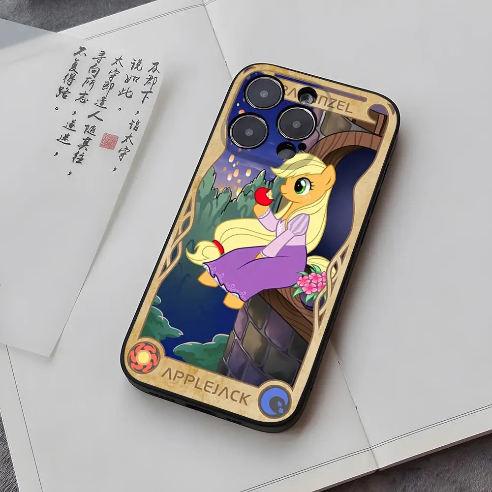 Милый чехол для телефона My L-LittleS PonyS Iphone 15ProMax 11 13 15 14 Pro Xs Max Mini Xr X 7 8 6 6s Plus