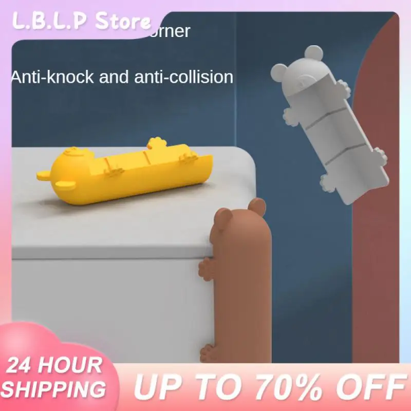 

Anti-bump 4pcs Children's Anti-collision Corner Children Baby Safety 4pcs Silicone Table Corner Protection Easy To Install