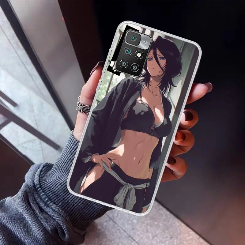 Чехол для телефона Bleach Kuchiki Rukia Xiaomi Redmi 12 12C 10A 10C 10 9A 9C 9T 9 8 8A 7 7A 6 6A K70 K60 K40 K20 Pro S2 Soft Cover