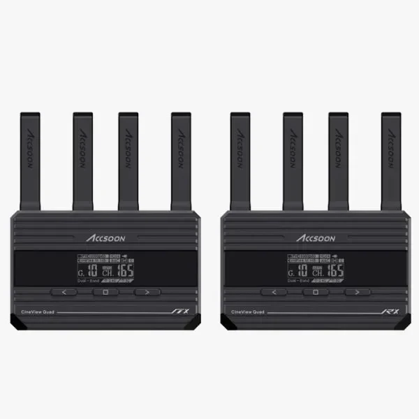 Accsoon CineView Quad SDI и HDMI двухдиапазонный 2 4 ГГц 5 беспроводная камера видеопередатчик