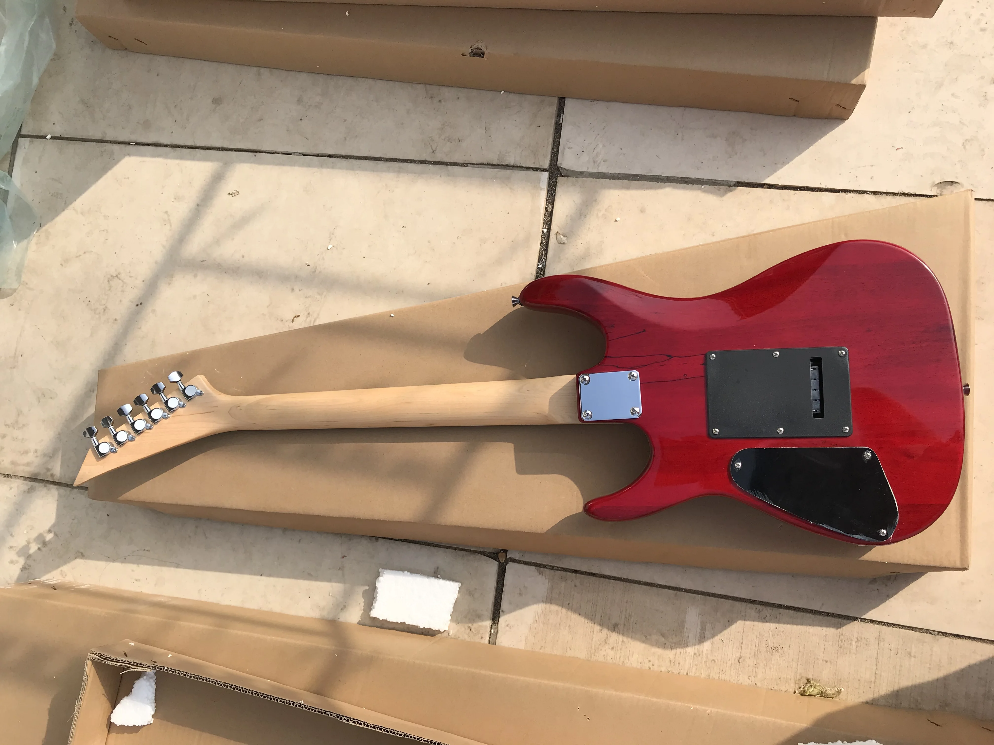 Ibanez стиль электрическая гитара Тополь древесина корпус палисандр гриф клена