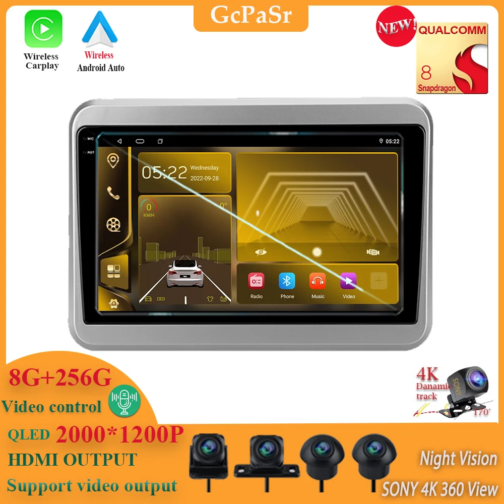 

Android 13 Qualcomm For Suzuki Spacia 2 II 2017- 2023 Car Radio Multimedia Video Player Navigation stereo GPS No 2din 2 din dvd