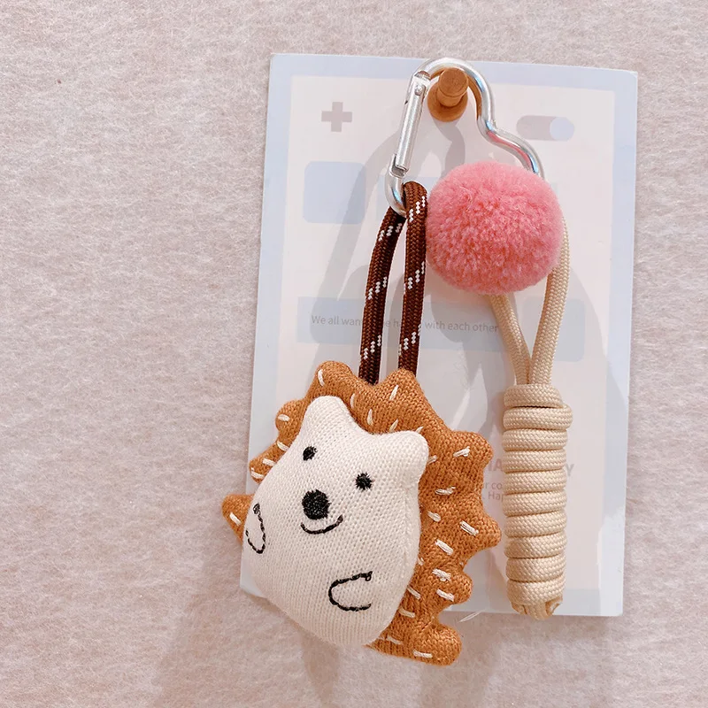 Тканевая серия кукол-животных милый брелок для ключей Kawaii Puppy сумки подвеска