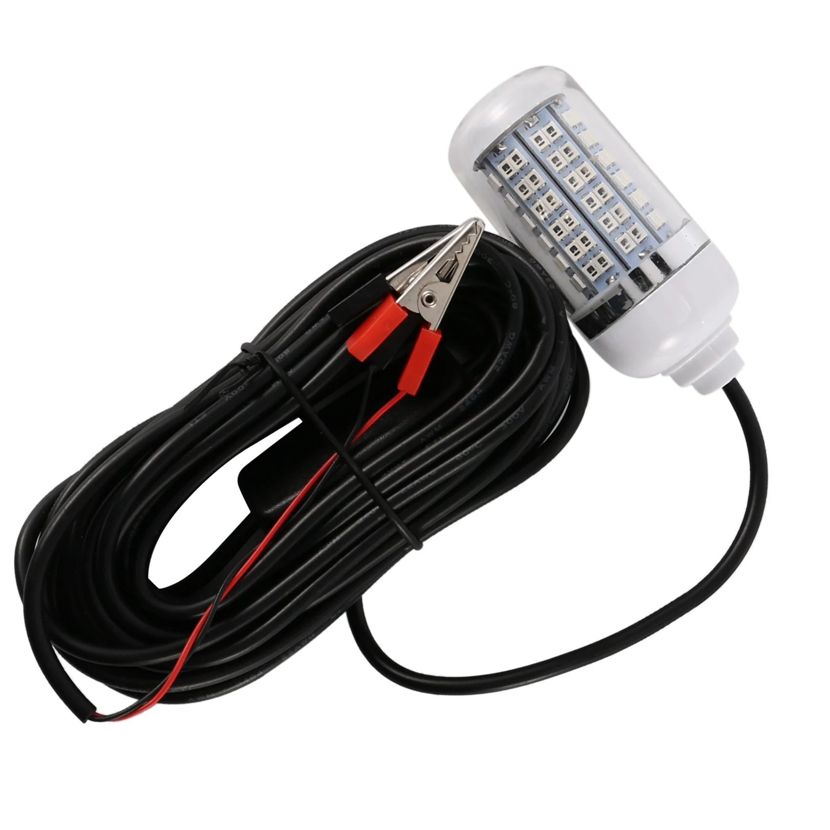 12 В светодиодный зеленый подводный погружной светильник для ночной рыбалки Crappie