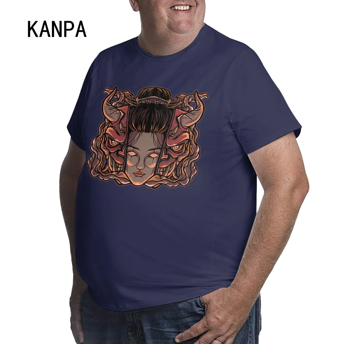 

6XL oversize tee Men's Japanese Dancer Classic T Shirt Cotton Clothing Short Sleeve Crewneck Tees 5XL T-Shirt Blue 3xl US Size
