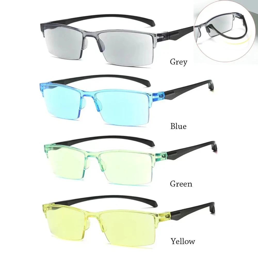 

Autofocus Reading Glasses For Men Women Anti-Blue Light Near Far Reading Glasses Anti-Radiation Metal Gafas Computer Glasses