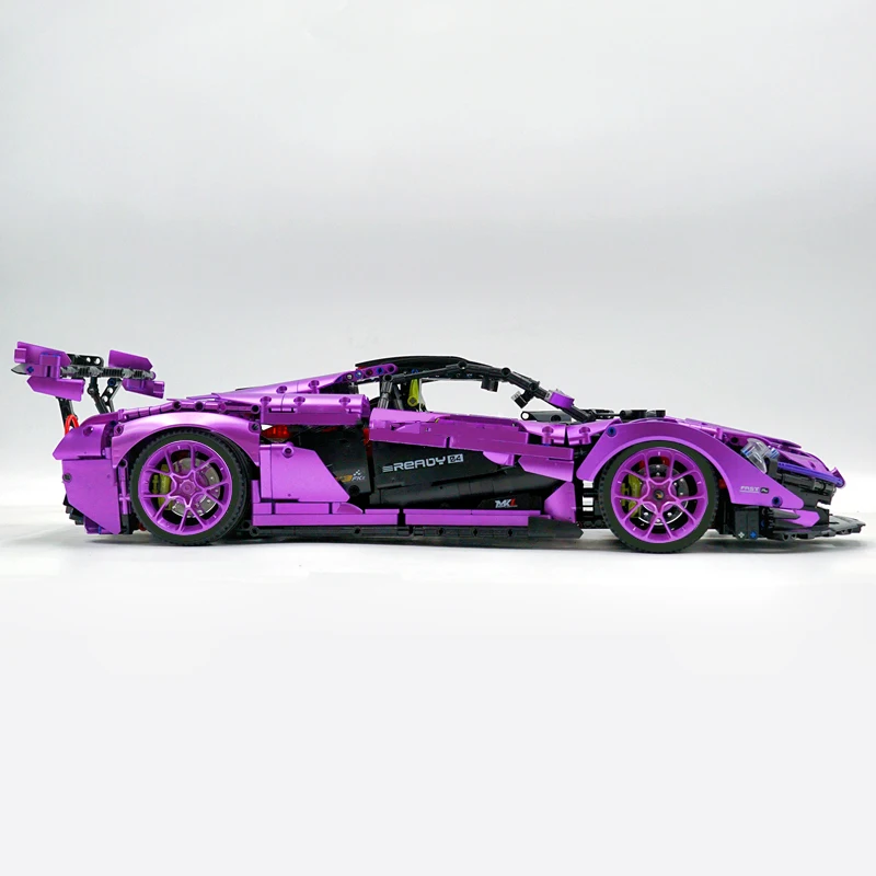 Конструктор GULY 10617 технический MOC P1 супергоночный автомобиль модель гиперкар