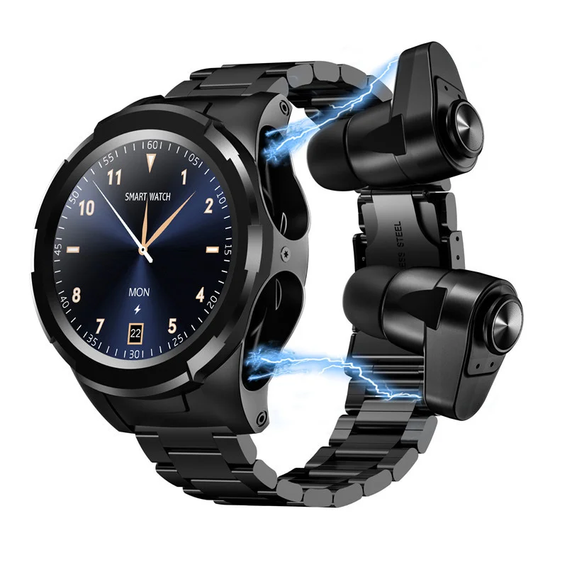 

2023 New Smart Watch JM06 Pro Men Tws 2 in 1 Earphone HIFI Stereo Wireless Headphone Combo Headset Earbuds Smartwatch Wristband