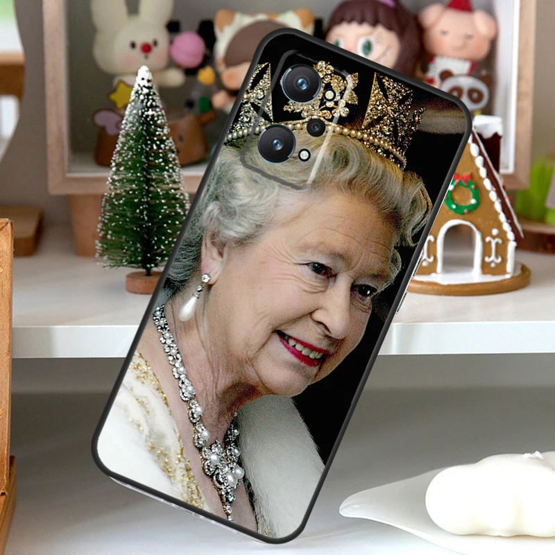 Чехол с изображением английской королевы Елизаветы II для Realme C11 C15 C21 C31 C35 C21Y C25Y C25s