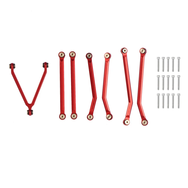 

CNC Metal High Clearance Chassis Links Set For 1/24 RC Crawler Car Axial SCX24 AXI00001 C10 AXI00002 JEEP Parts