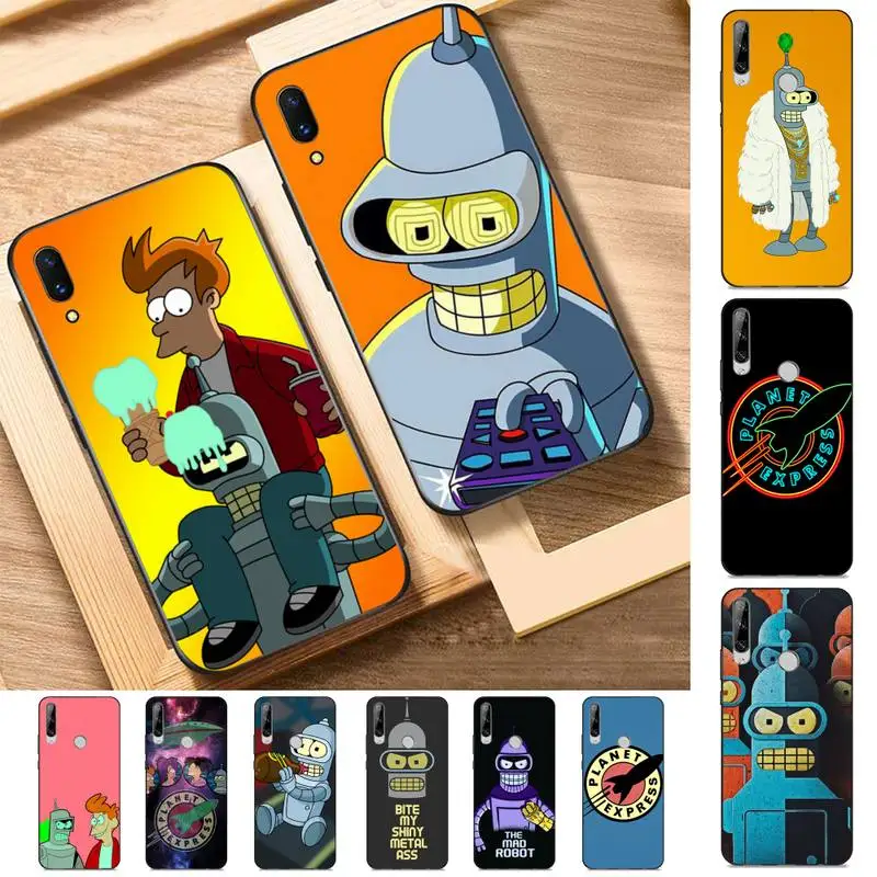 

Futuramas-Bendery Art Phone Case for Huawei Y 6 9 7 5 8s prime 2019 2018 enjoy 7 plus