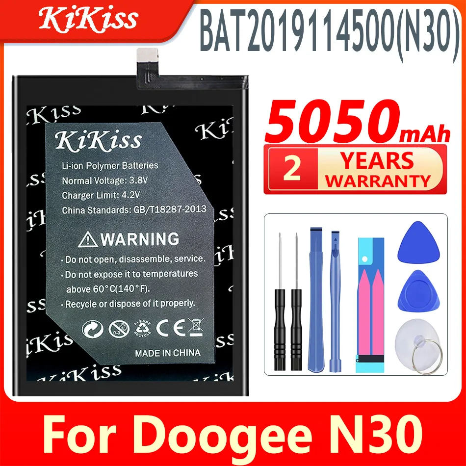 

5050mAh KiKiss Powerful Battery BAT2019114500 (N30) For Doogee N30 N 30
