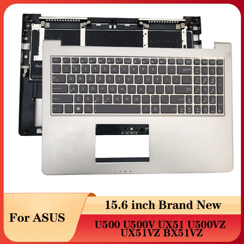 

Новая сумка для ноутбука ASUS U500 U500V UX51 U500VZ UX51VZ BX51VZ ноутбук чехол и Упор для рук верхний чехол с Подсветка клавиатура