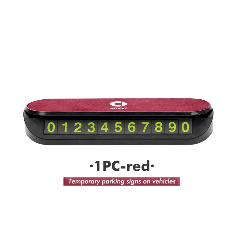 

Карточка для временной парковки автомобиля, универсальная для Smart Fortwo 451 450 453 Forfour Cabrio Crossblade ROADSTER