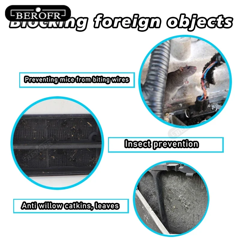 Передняя решетка для VW Arteon CC 2010-2019 2021 защита от насекомых пыли мусора внутренняя