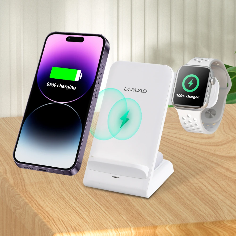 

20W 3 in 1 Magnetic Wireless Charger Stand For iPhone 13 14 Pro Max/Apple Watch 15W Fast Charging Dock Station For Airpods Pro