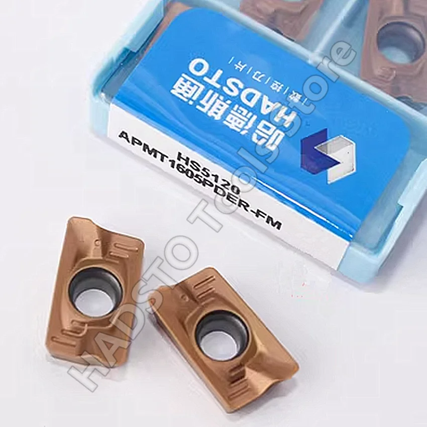 APMT1605PDER-FM HS5120 APMT1605PDER APMT1605 HADSTO CNC carbide inserts Milling 10pcs/box