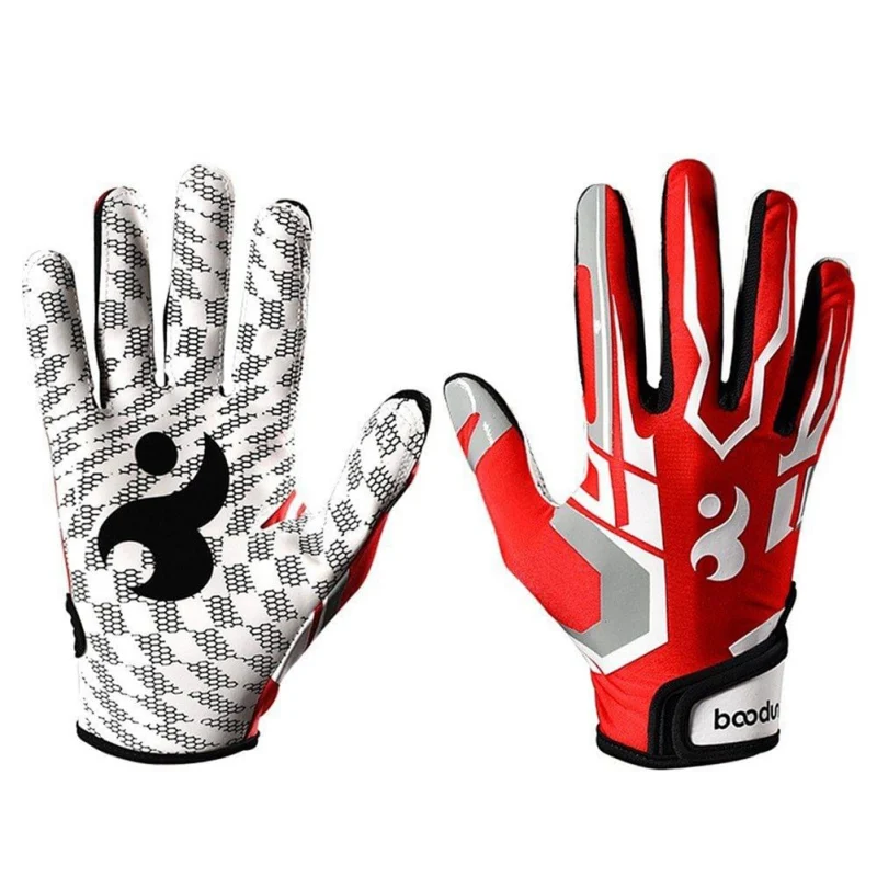 

1 пара Бейсбольных перчаток, велосипедные перчатки с закрытыми пальцами, Нескользящие Гелевые перчатки для регби, футбольные перчатки, спортивные перчатки для активного отдыха