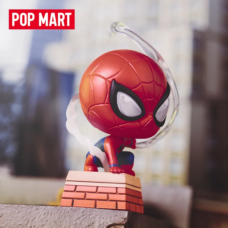 

POP MART Spider and Venom Series Blind Box Toy Girl Kawaii Doll Caja Ciega Action Figure Toys Gift Surprise Model Mystery Box