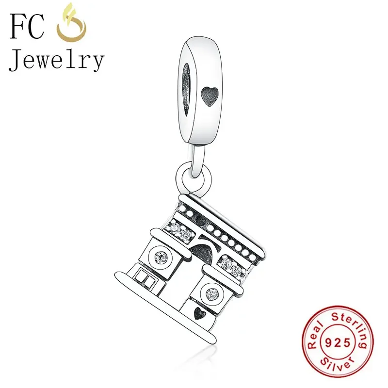 FC ювелирные изделия Подходит для оригинального браслета-талисмана Pan из серебра