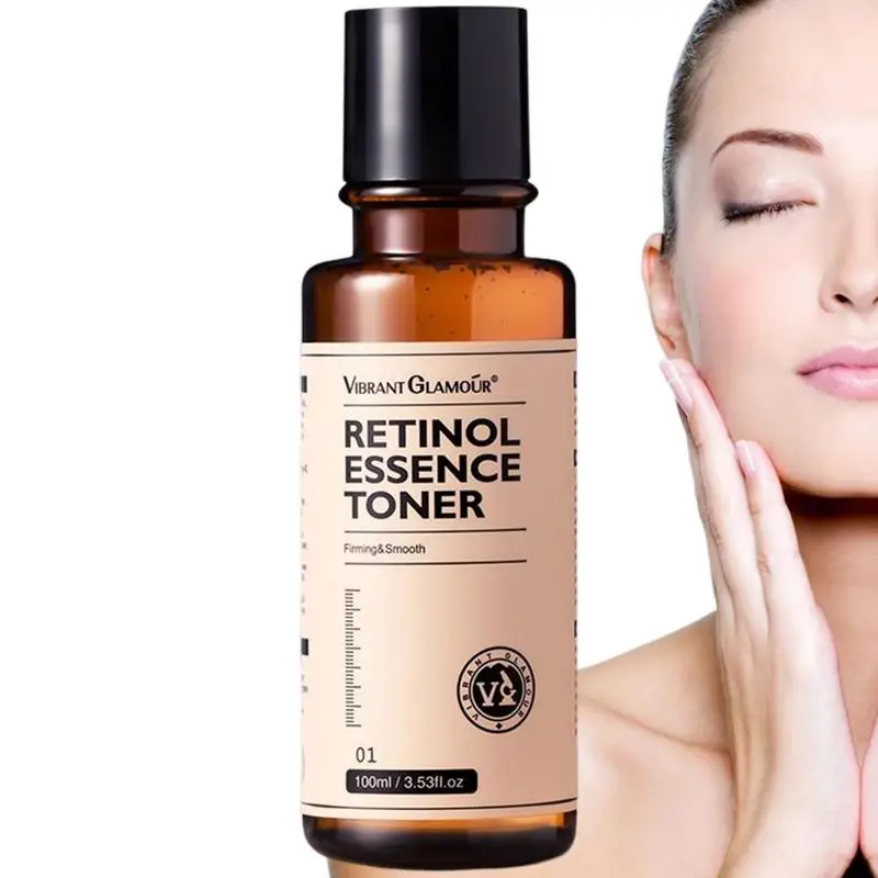 

Retinol Essence Toner Facial Essence Brightening Toner Hydrating Soothing Calming Facial Essence Pore Shrink Face Serum