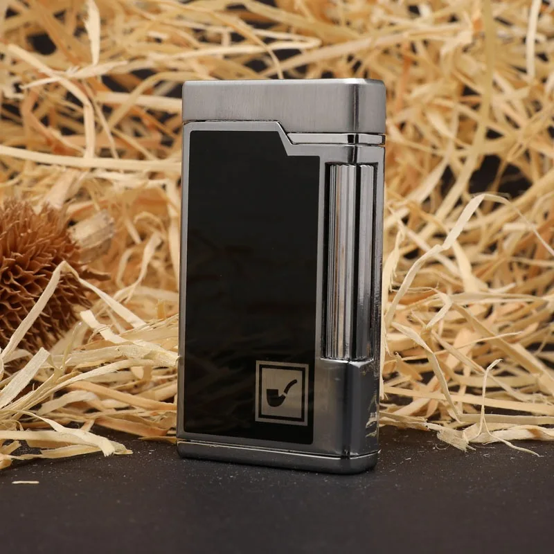 Металлическая зажигалка Ping Sound газовая надувная Зажигалка на Бутане