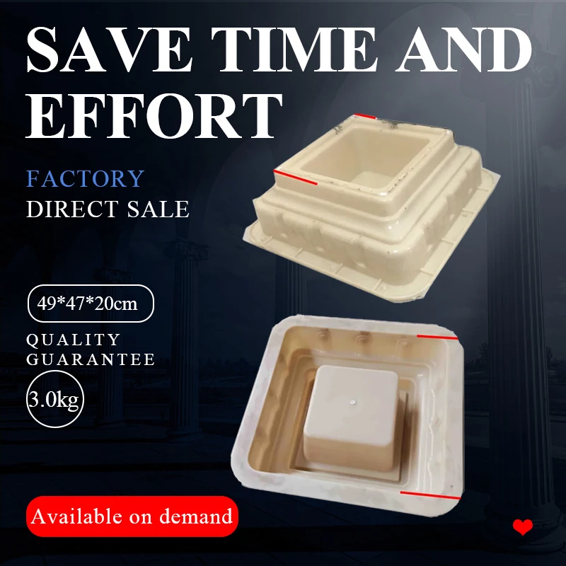 Пластиковый сборный железобетонный цветочный горшок формы для кашпо на продажу