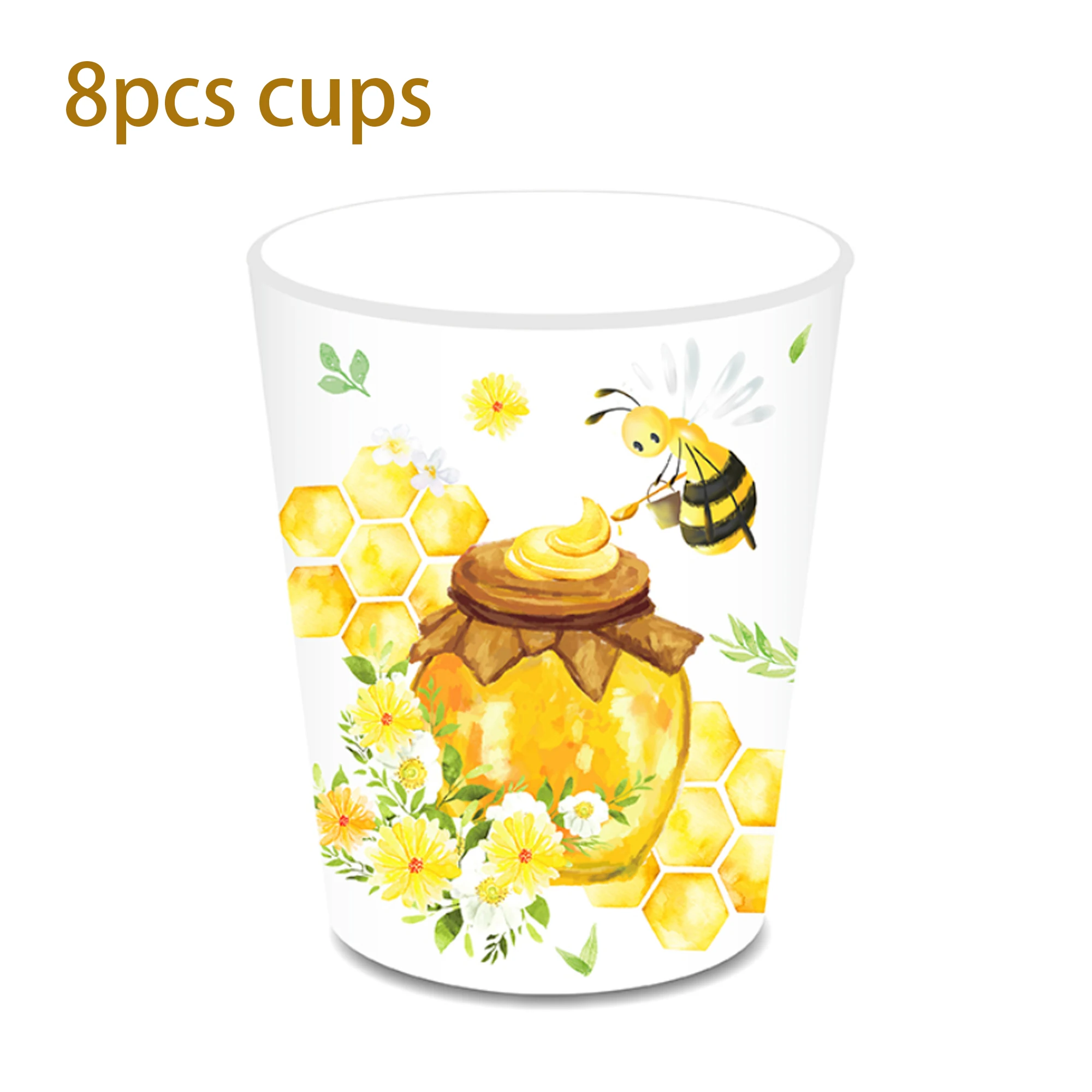 

Одноразовая посуда Medoozen с дизайном пчел и животных