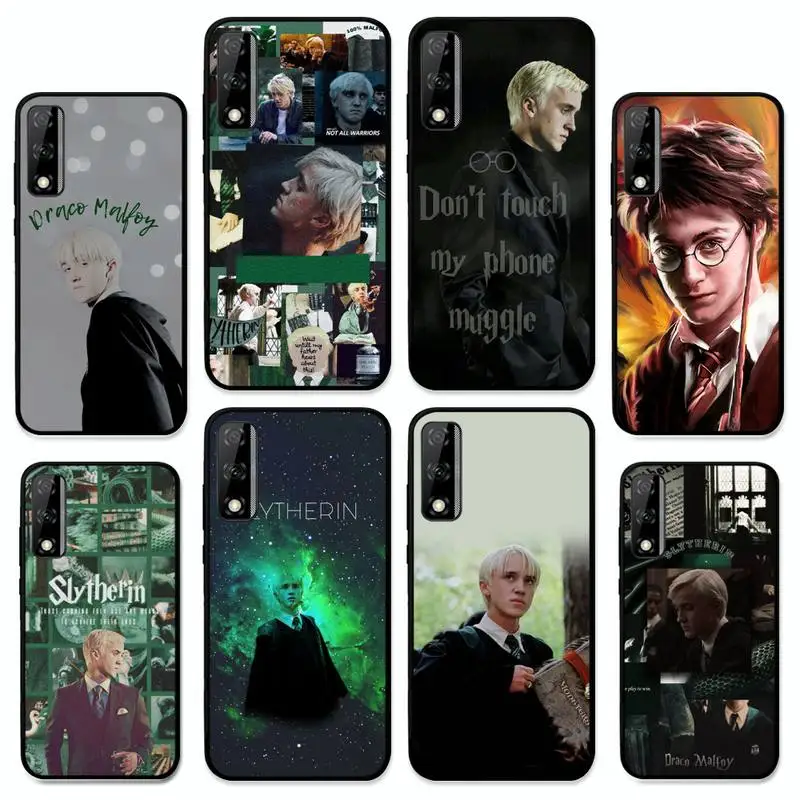

D-Draco P-Potters-Malfoy Phone Case for Huawei Y 6 9 7 5 8s prime 2019 2018 enjoy 7 plus cover