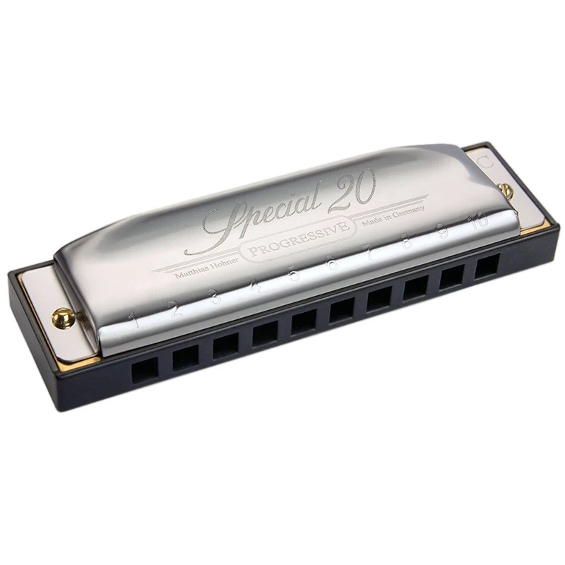 Hohner Special 20 Diatonic Harmonica 10 Hole Mouth Organ ABS Comb Blues Harp Key C A Bb E Musical Instrument Progressive Germany