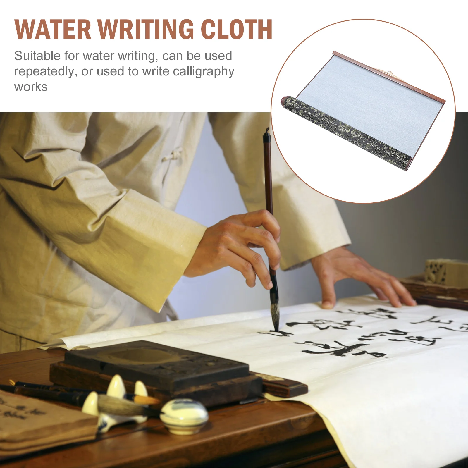 Катушка для каллиграфии ткань письма на воде перьевая ручка пустой подвесной