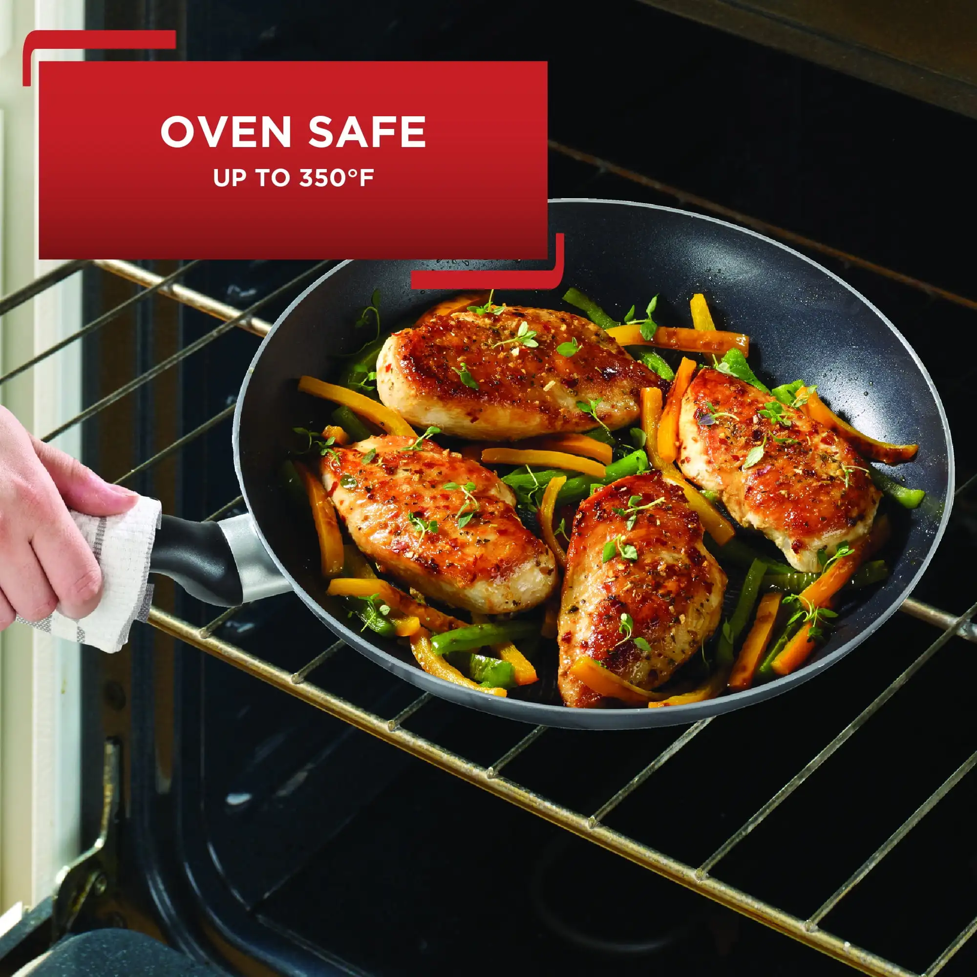 

Dream House Easy Care Nonstick 10.5 inch Fry Pan, Grey cookware