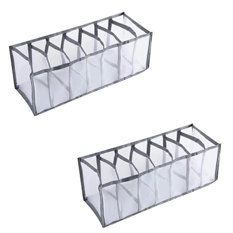 

Сетчатый складной шкаф для хранения носков, выдвижных ящиков, Сетчатый Шкаф, отделка одежды и брюк, 7 ячеек