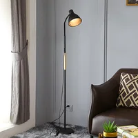 Nordic Minimalist Led Living Room Floor Lamp American Net Red Study Bedside Lamp Ins Interior Home Decoration Bedroom Lighting