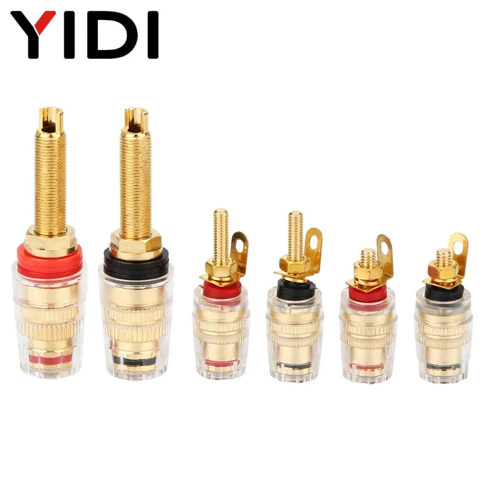 Латунный разъем типа банан 2/4 шт