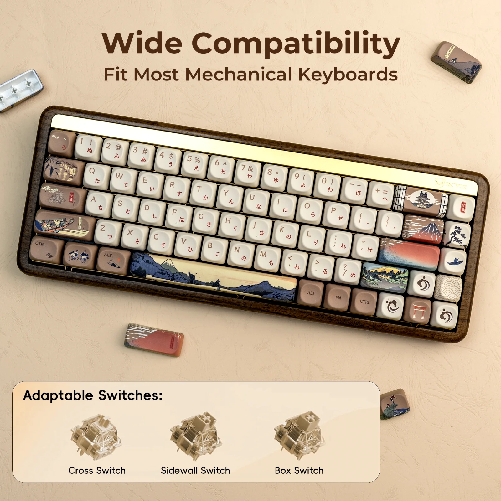 Колпачки для клавиш XVX MOA в ассортименте