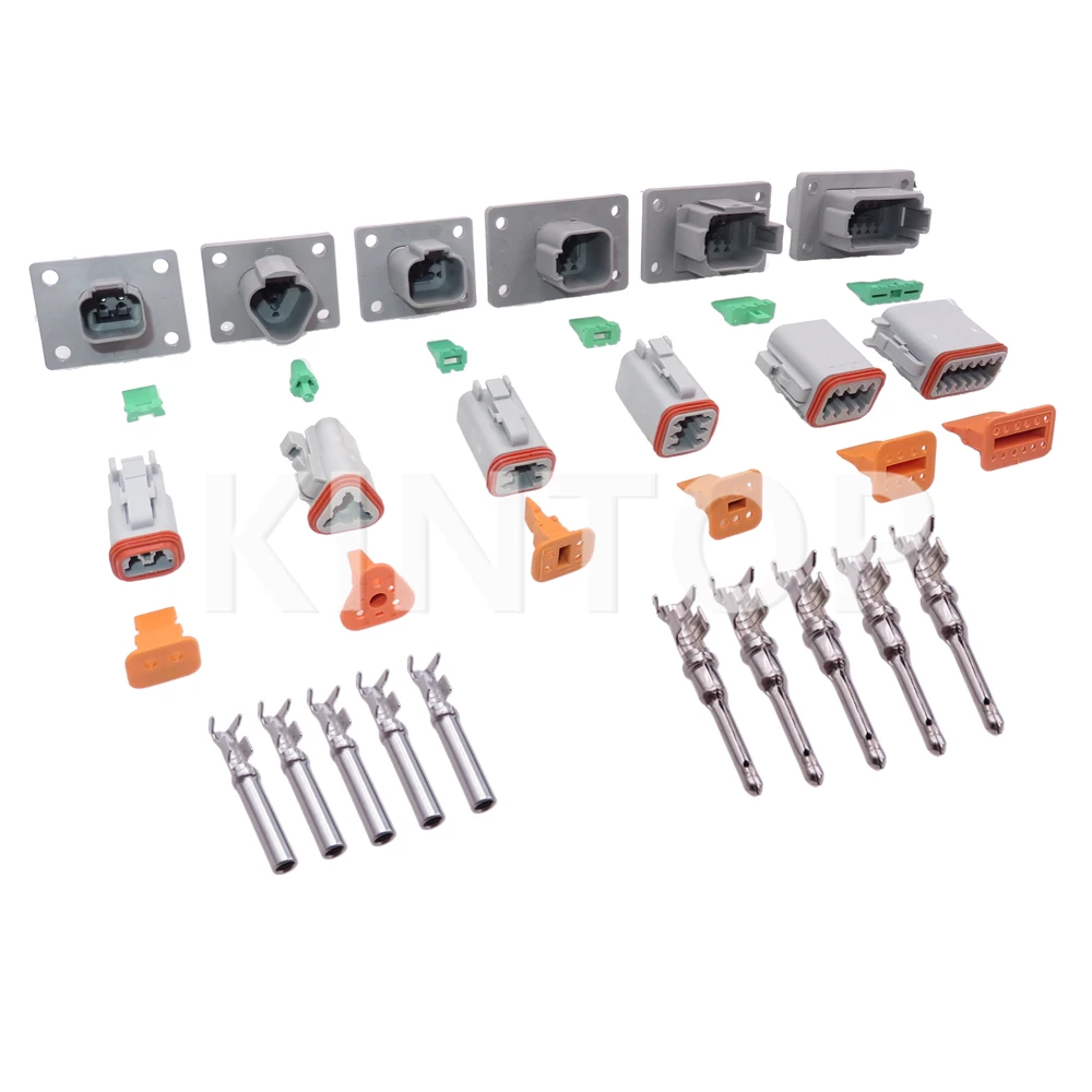 1 комплект 2/3/4/6/8/12 контактов автомобильный пластиковый корпус разъем Автомобильная водонепроницаемая розетка