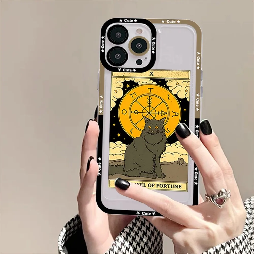 Чехол для телефона Witches Moon Tarot Mystery Totem Cat Redmi 7 8 9 A Note 5 10 11 Pro Max 4G 5G Funfas