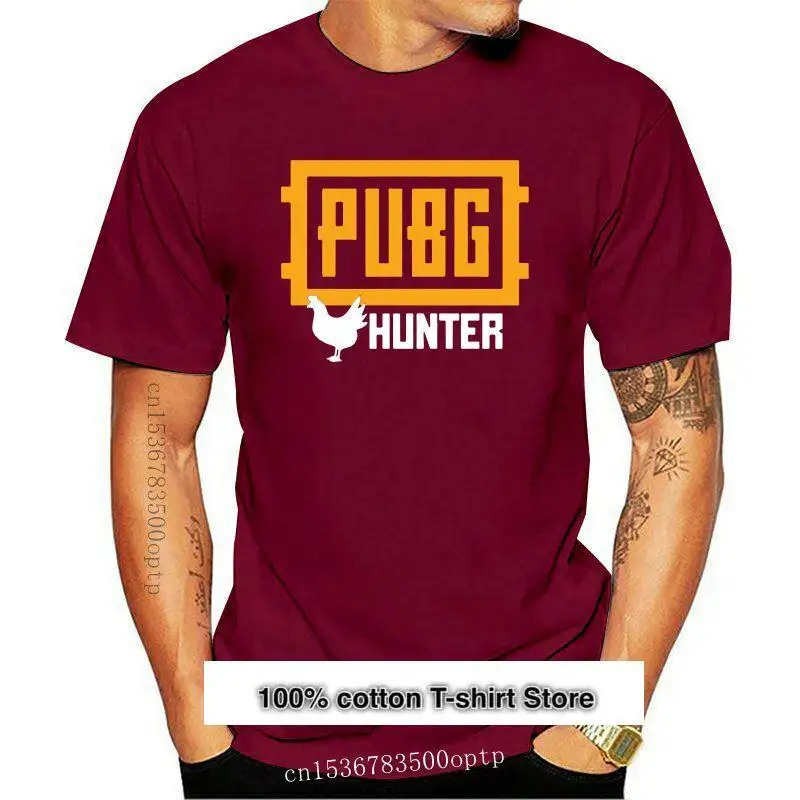 

Camiseta de cazador de pollos de PUBG, обед победителя PlayerUnknown's Battlegrounds, веселая, подарка, более красивые и яркие цвета