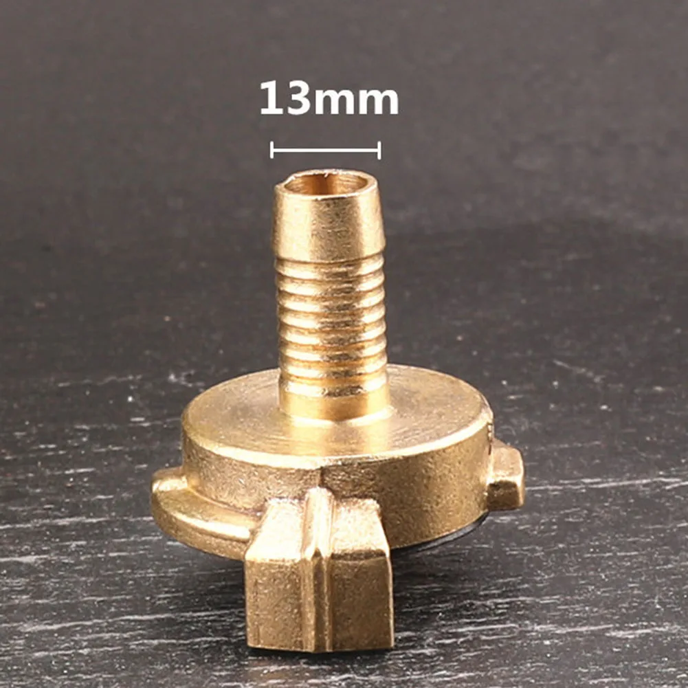 

Fitting Water Fitting 13mmm Brand New Brass Fine Workmanship For Water Hose Hose Coupling Made Of Brass Fitting