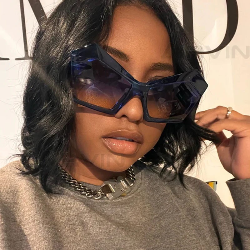 Солнцезащитные очки кошачий глаз для мужчин и женщин винтажные зеркальные