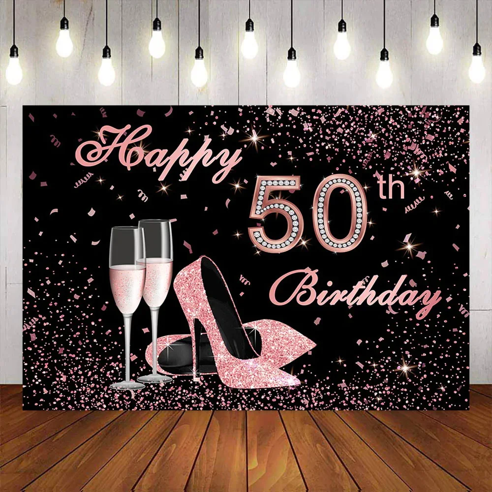 

Виниловый фон для фотосъемки с декором для вечеринки в честь Дня Рождения