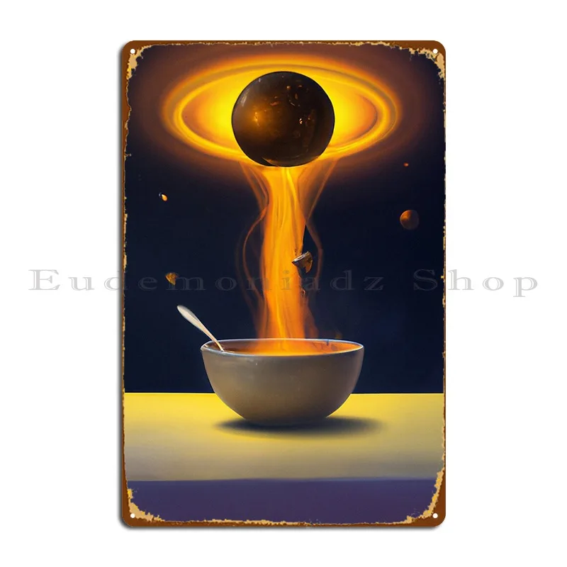 Миска супа которая также является порталом в другое измерение цифровой