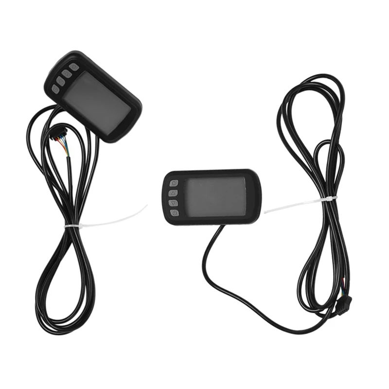 

Mini LCD Display for Electric Bike Scooter Motorcycle Speedometer Waterproof Ebike Display with 5 Connector Wires