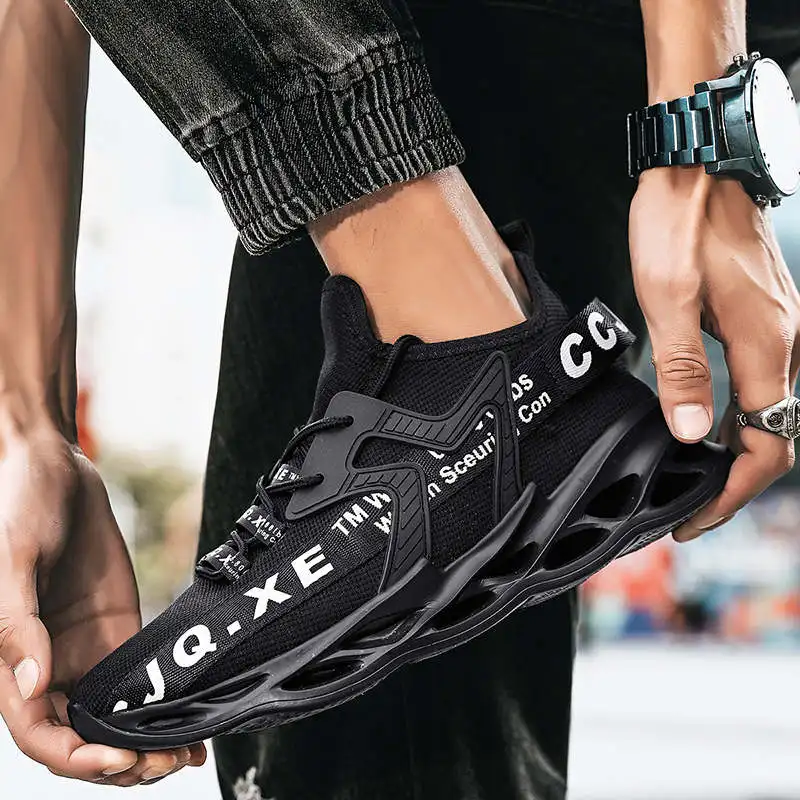 Недорогая обувь мужские модные кроссовки нескользящая для мужчин дышащая
