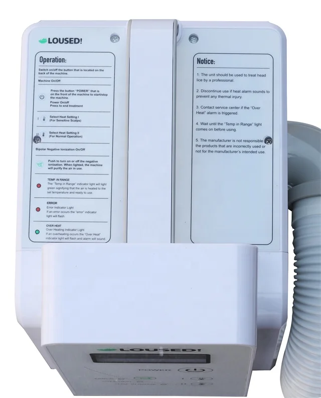 Машина для удаления вшей с быстрой головкой Anti Poux Professionnel по конкурентоспособной