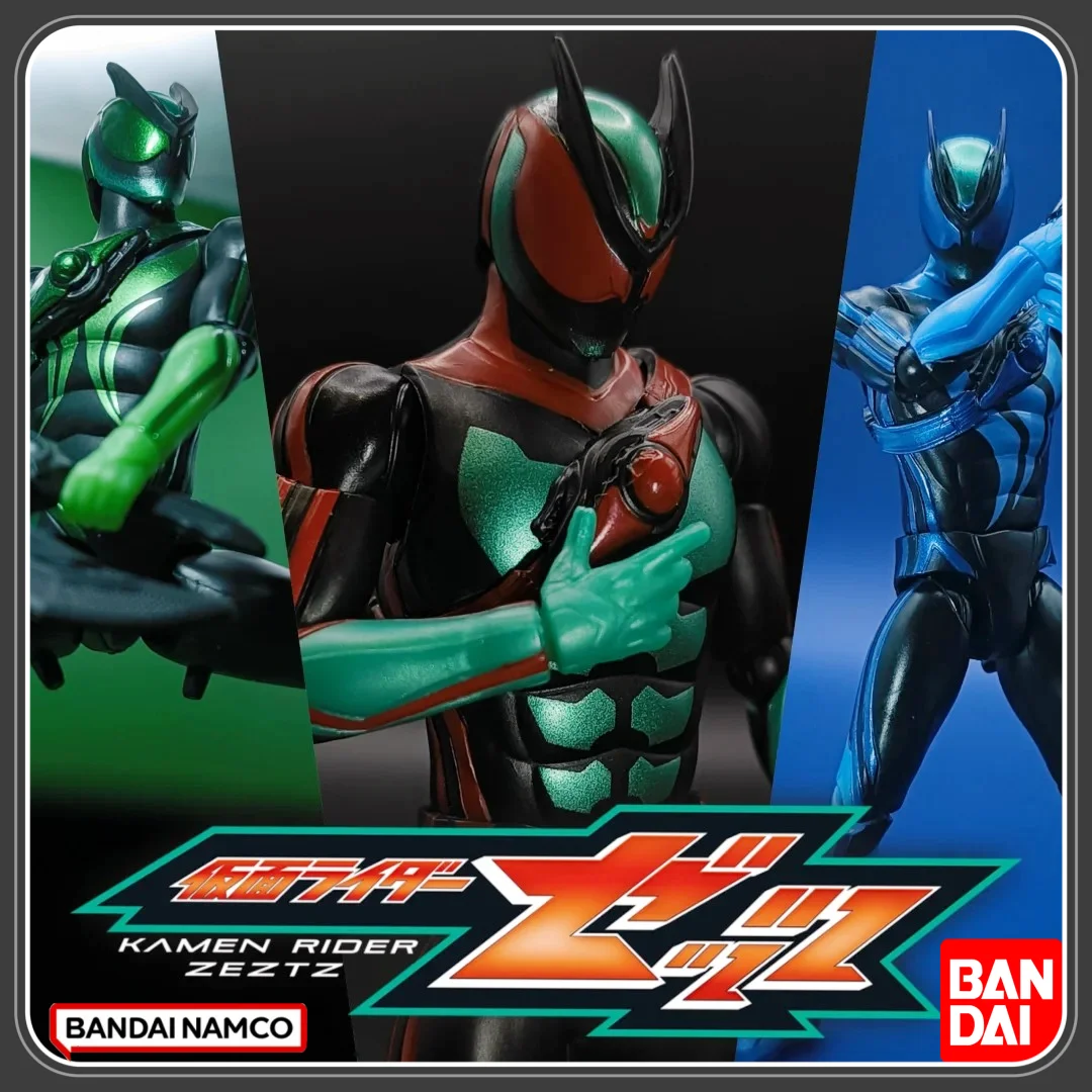 Фото Bandai Namco Kamen Rider Zett Zfeldz ZZZ Фигурка Poseable Dolls Muscle Impact Tech Surge Lingxi Recovery Коллекционная игрушка №1
