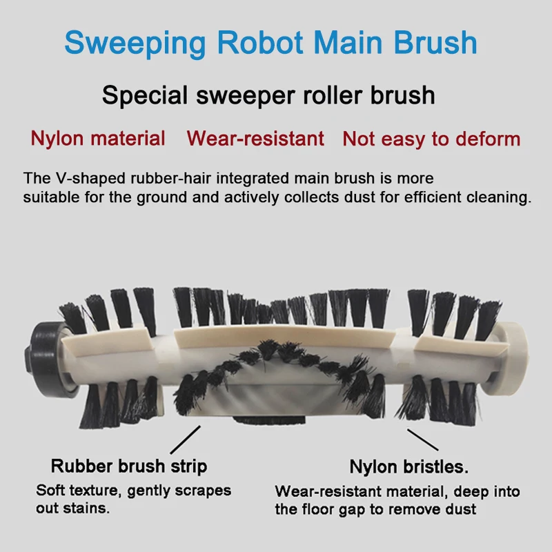 Робот пылесос аксессуары швабра ролик щетка Hepa фильтр боковой щетки части пакет