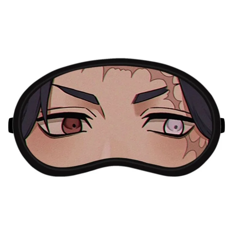 Маска для глаз в студенческом общежитии с эффектом потертости
