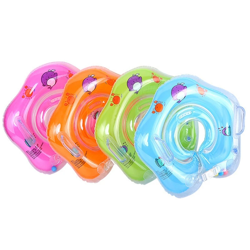 

0-18Months Baby Floating Swim Neck Ring Tube Safety Inflatable Swimming Circle